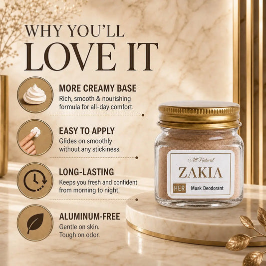 Zakia Deodorant for HER Zakia Store